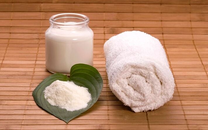 baking soda and a compress towel for penis enlargement